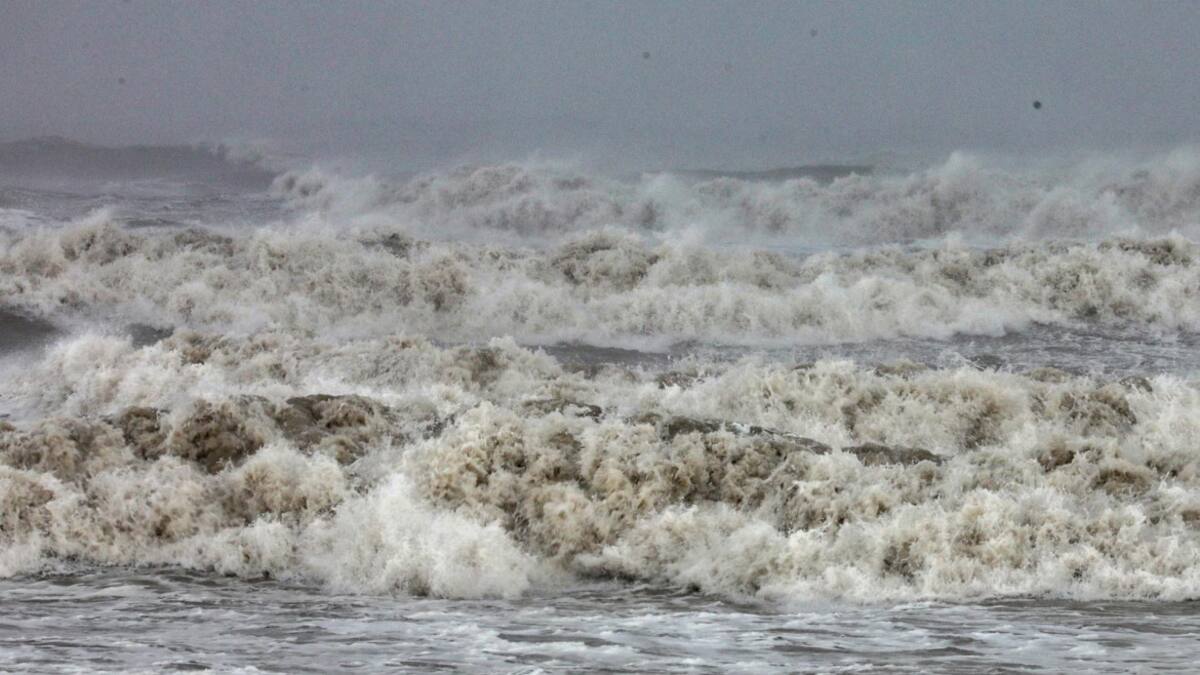 Más de 100.000 evacuados en la India y Pakistán ante la llegada del ciclón Biparjoy. Foto: EFE