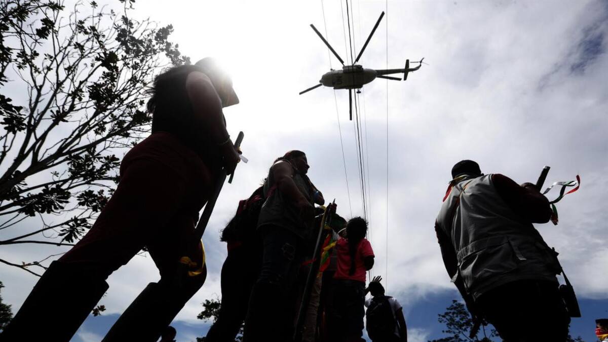 Naciones Unidas informó de un crecimiento de las masacres en Colombia durante 2023. Foto: EFE.