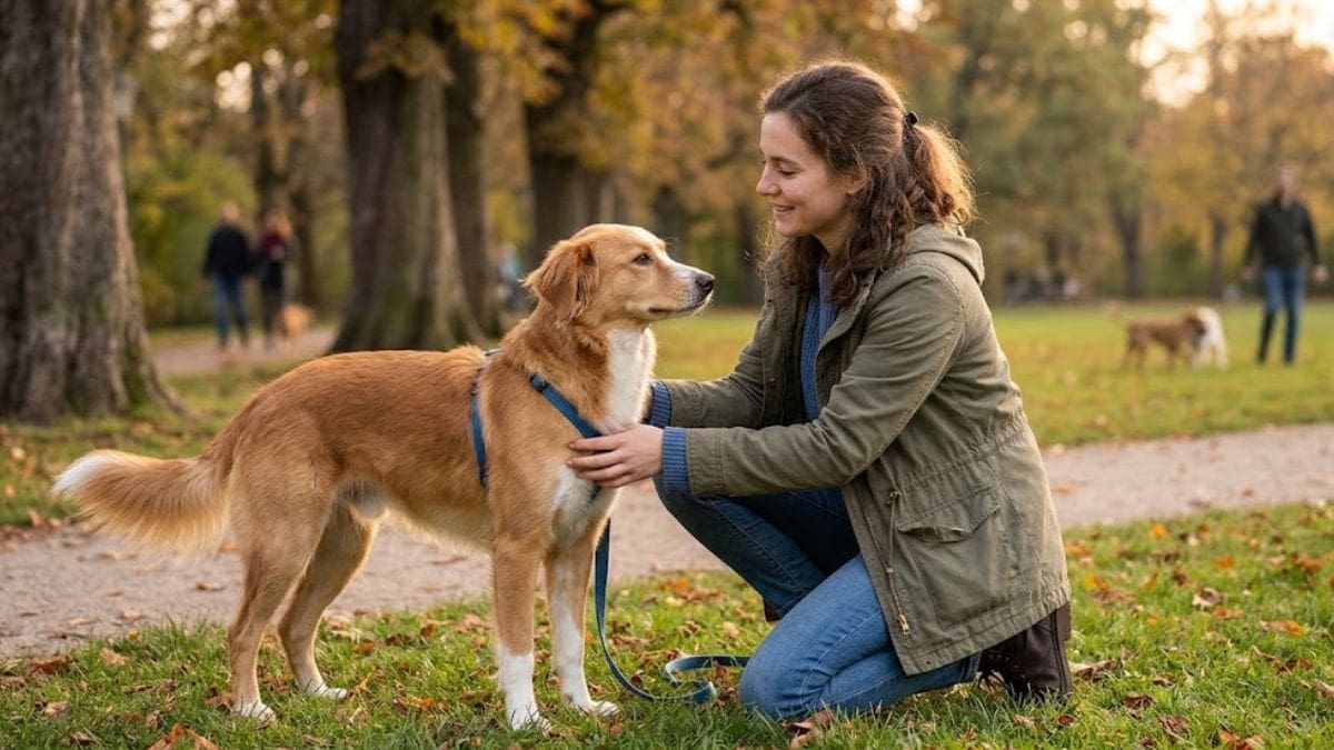 Un especialista en comportamiento canino explica por qué algunos perros se alejan cuando los abrazan