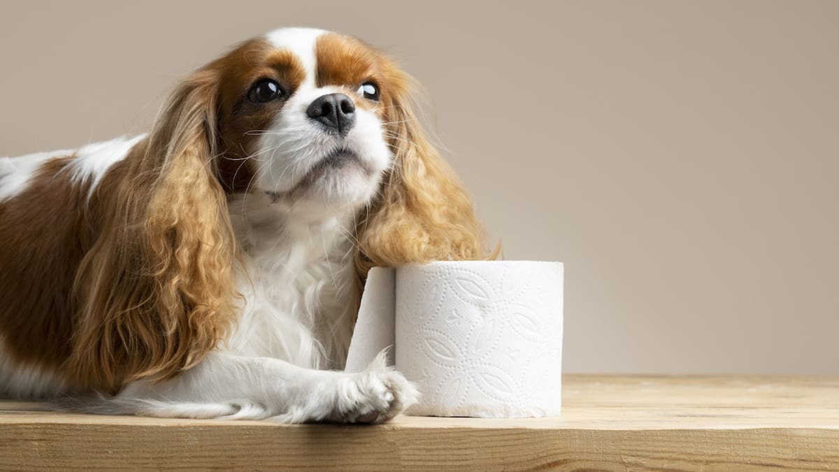 Cómo limpiar el pis de tu mascota. Foto Freepik