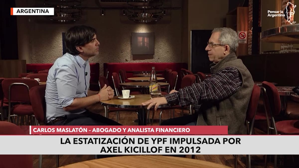 Carlos Maslatón, abogado y analista financiero: “Axel Kicillof tenía razón con YPF”