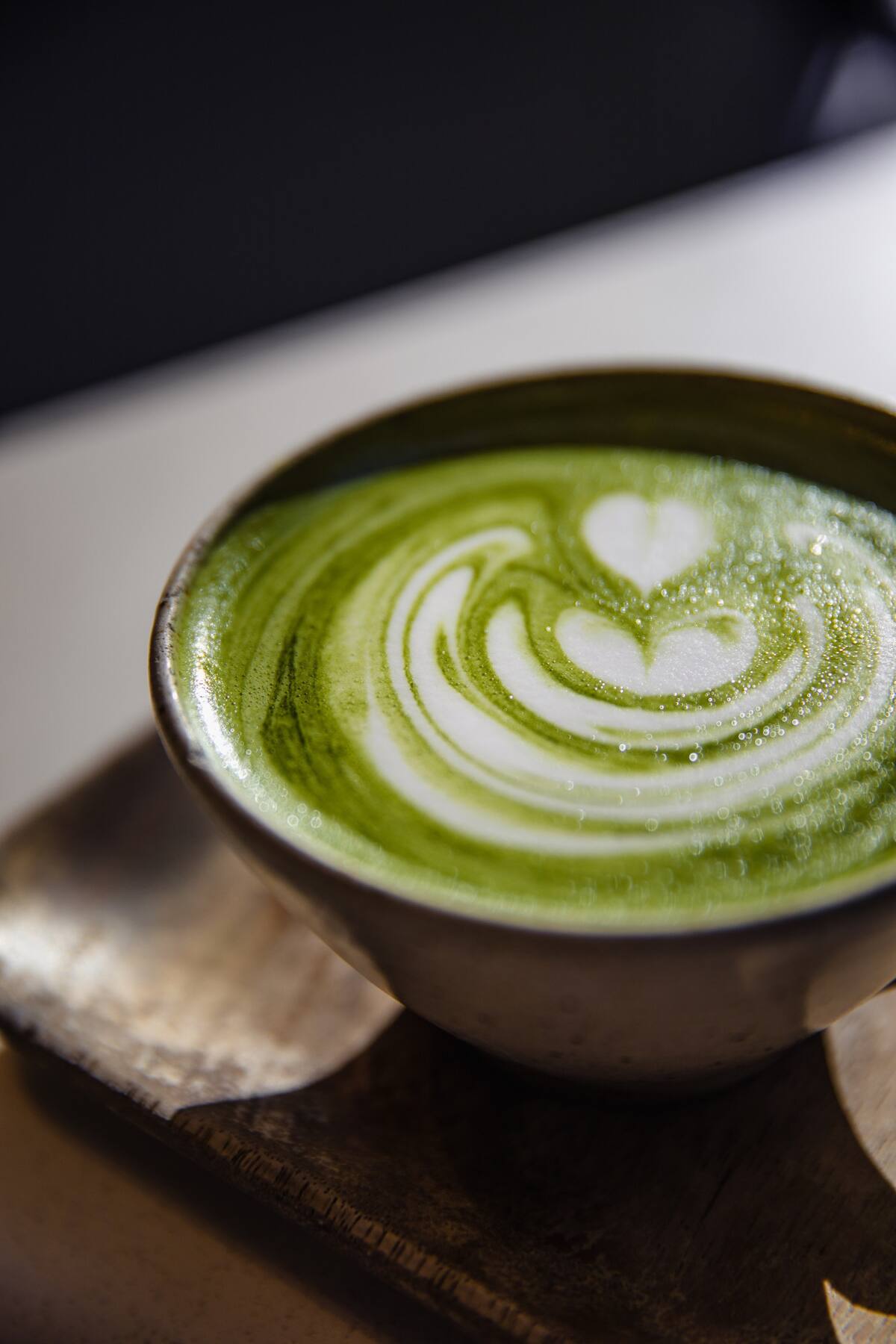 Matcha latte. Foto Freepik