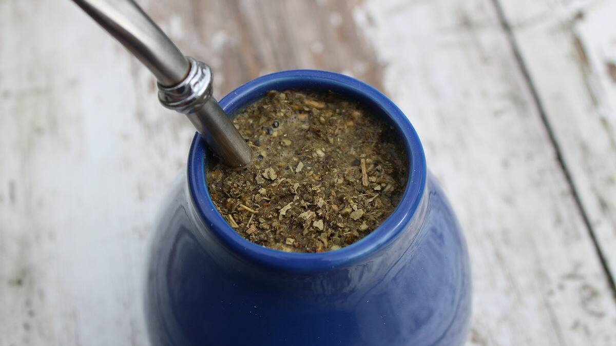 Mate con menta. Foto: Pixabay.