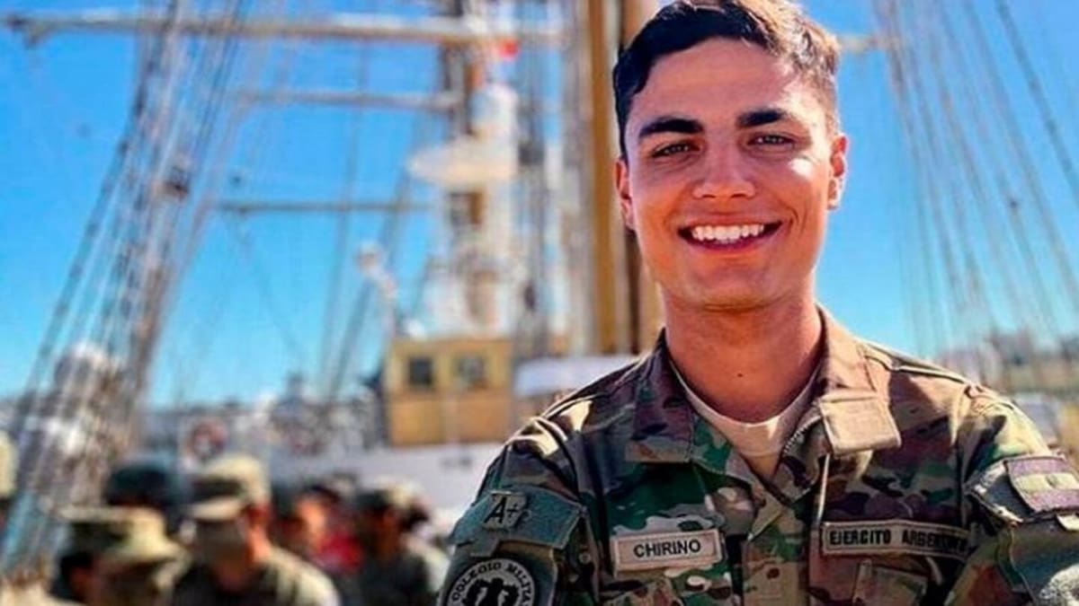 Soldado Matías Chirino.