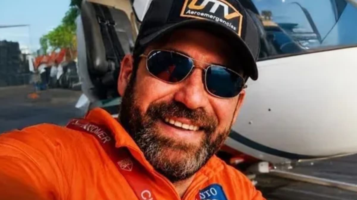 Quién era Matías Valenzuela, el piloto con más de 30 años de experiencia que murió en el accidente del helicóptero en San Juan