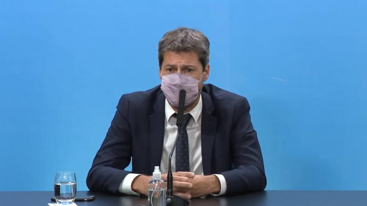 Matias Lammens, ministro de Turismo y Deportes, NA.