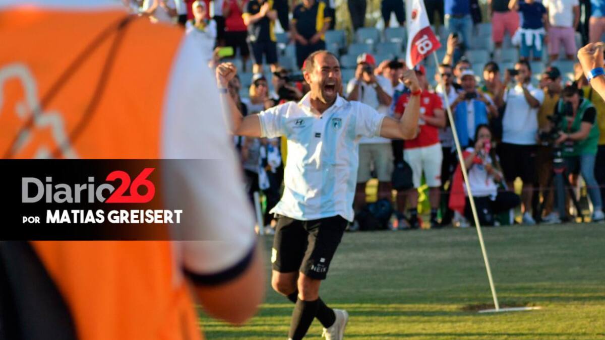 Matías Perrone, campeón mundial de Footgolf, Diario 26