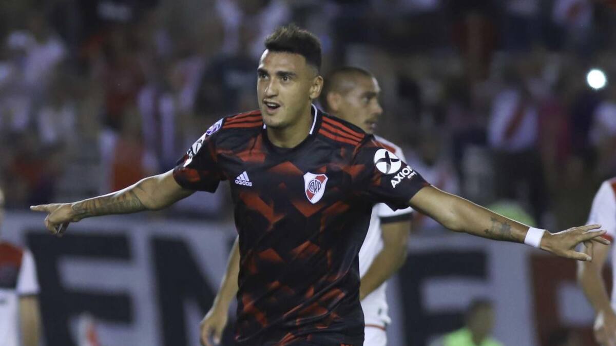 Matías Suárez, jugador de River, fútbol, Agencia NA