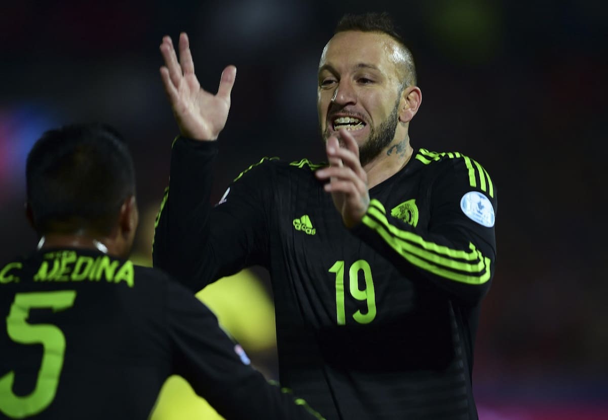 Matías Vuoso defendió los colores de la Selección de México. Foto: NA (Martín Bernetti)