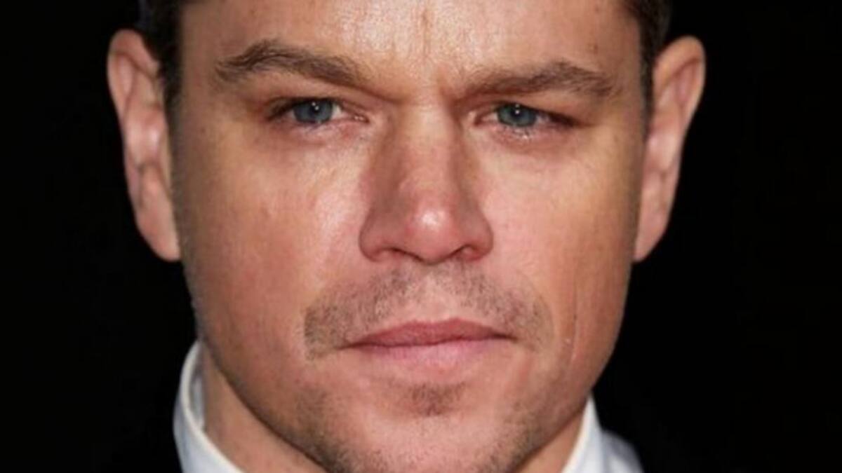 Matt Damon. Foto: Instagram/mattdamonfansss