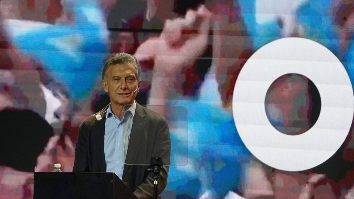 Mauricio Macri en el cierre del acto del PRO: “El único cambio es que avance y mejore la vida de las personas”