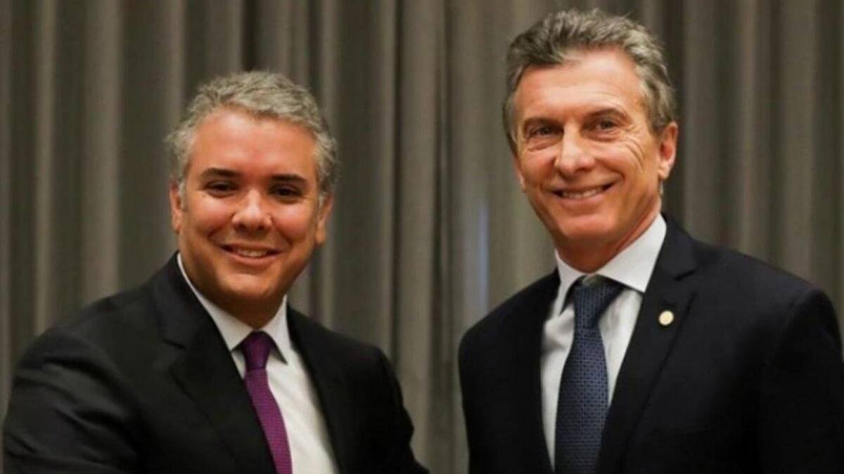 Mauricio Macri e Iván Duque - Argentina y Colombia