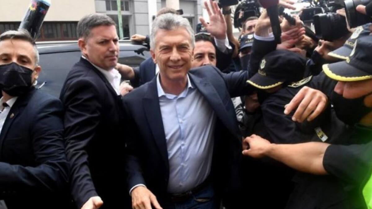 Mauricio Macri en Dolores, NA