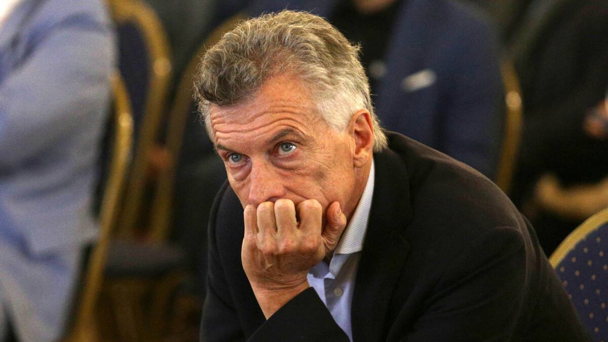 Mauricio Macri. Foto: NA.