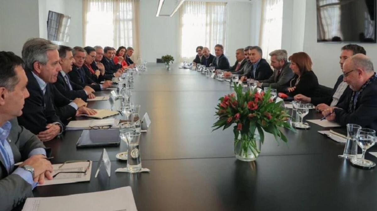 Mauricio Macri se reunió con su gabinete en la residencia de Olivos