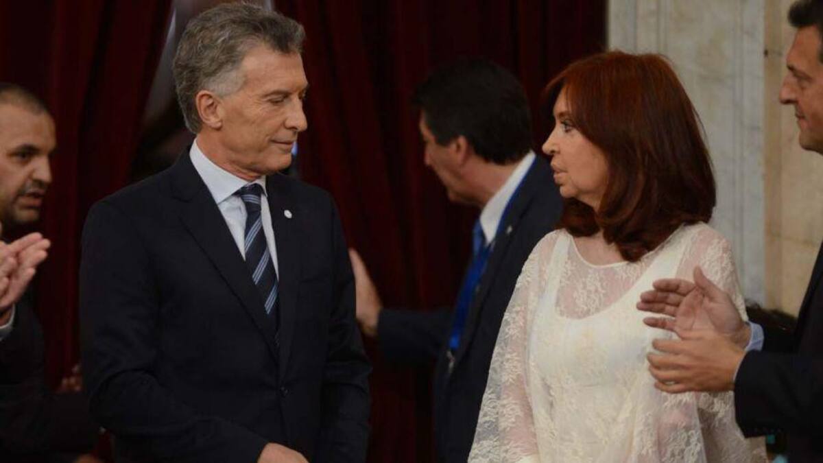 Mauricio Macri y Cristina Fernández de Kirchner