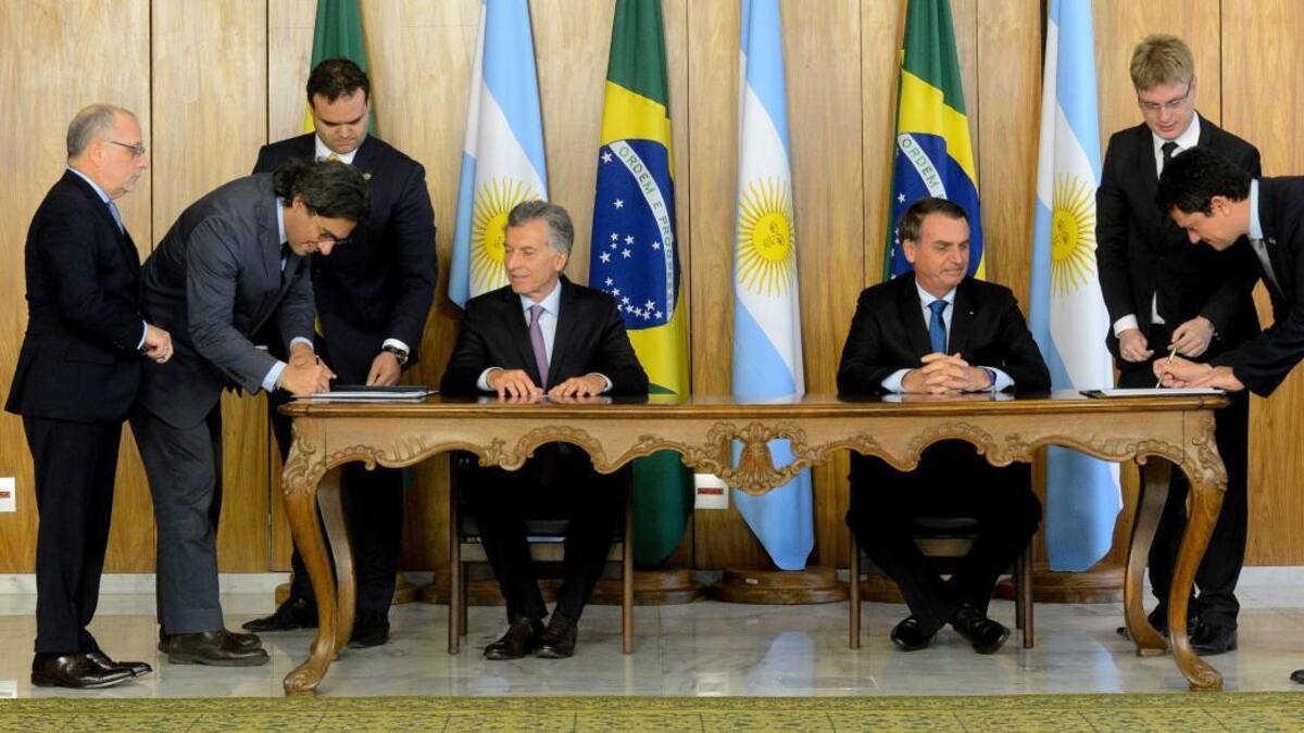 Mauricio Macri y Jair Bolsonaro