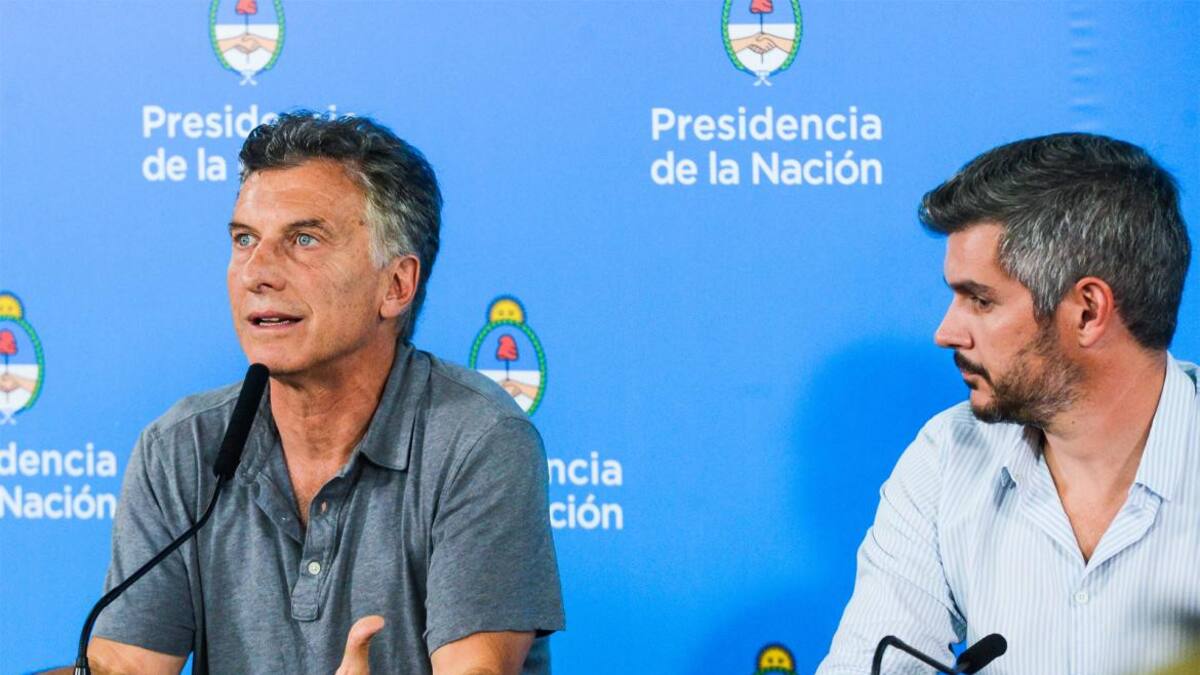 Mauricio Macri y Marcos Peña - Gobierno - Política