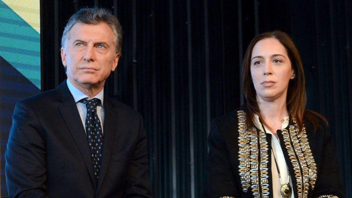 Mauricio Macri y María Eugenia Vidal