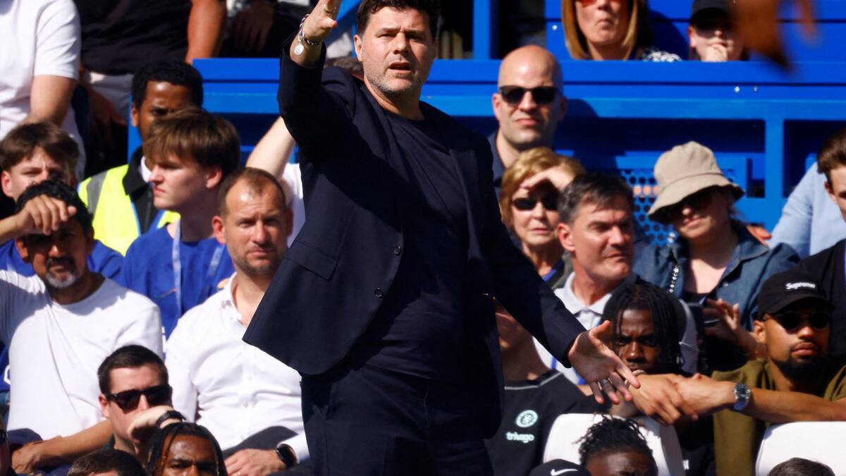 Mauricio Pochettino en Chelsea. Foto: REUTERS.