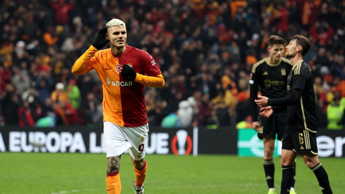 Mauro Icardi; Galatasaray. Foto: NA.