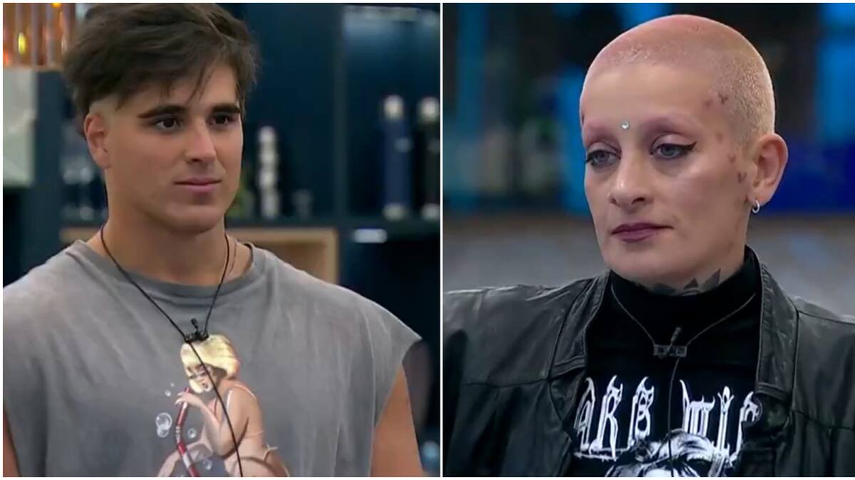 Mauro y Furia de Gran Hermano. Foto: captura Telefe.