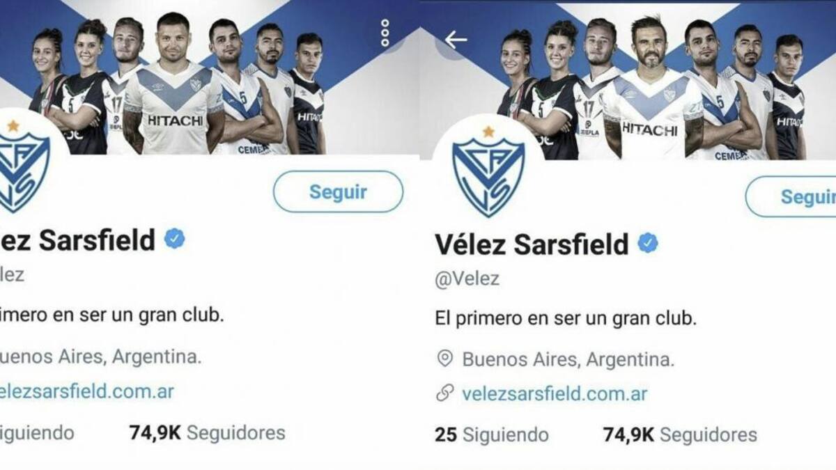 Mauro Zárate fuera del Twitter de Vélez, NA