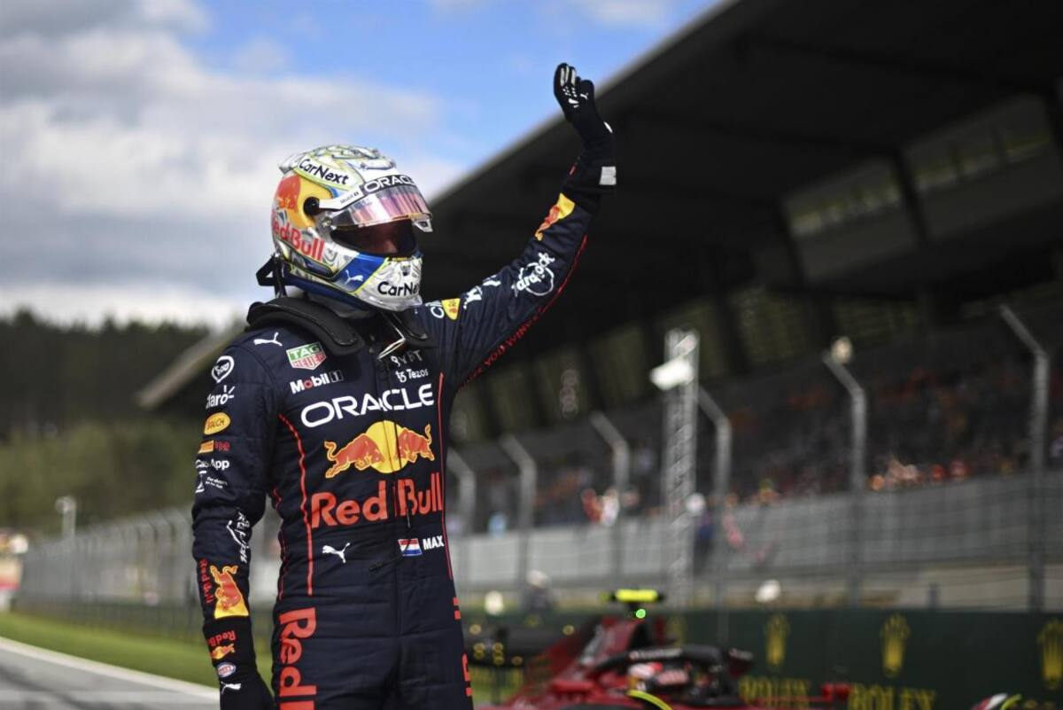 Max Verstappen en el Gran Premio de Austria. Foto: EFE.