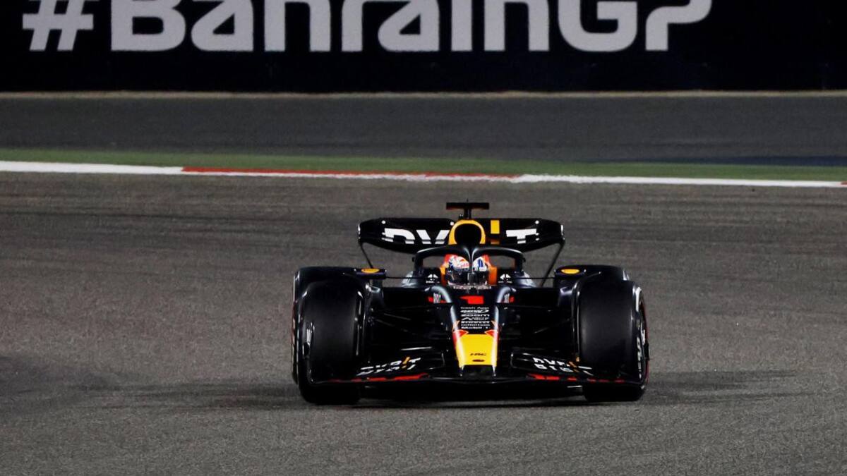Max Verstappen; Gran Premio de Bahrein. Foto: Reuters.