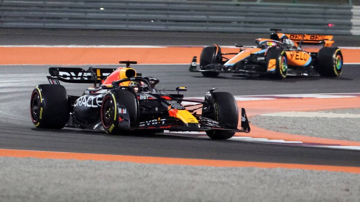 Max Verstappen se quedó con el Gran Premio de Qatar. Foto: Reuters.