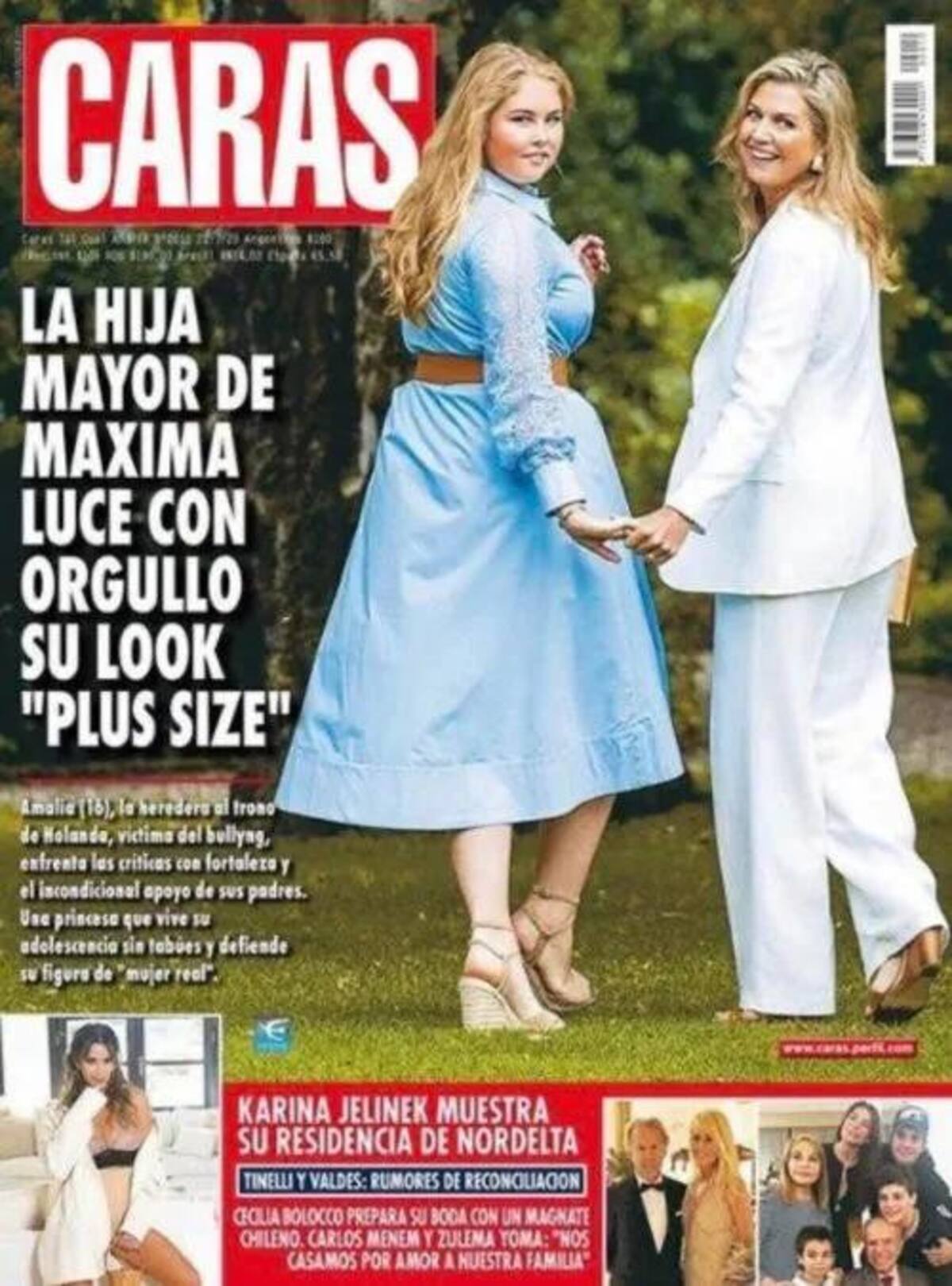 Máxima Zorreguieta y su hija Amalia, Revista CARAS