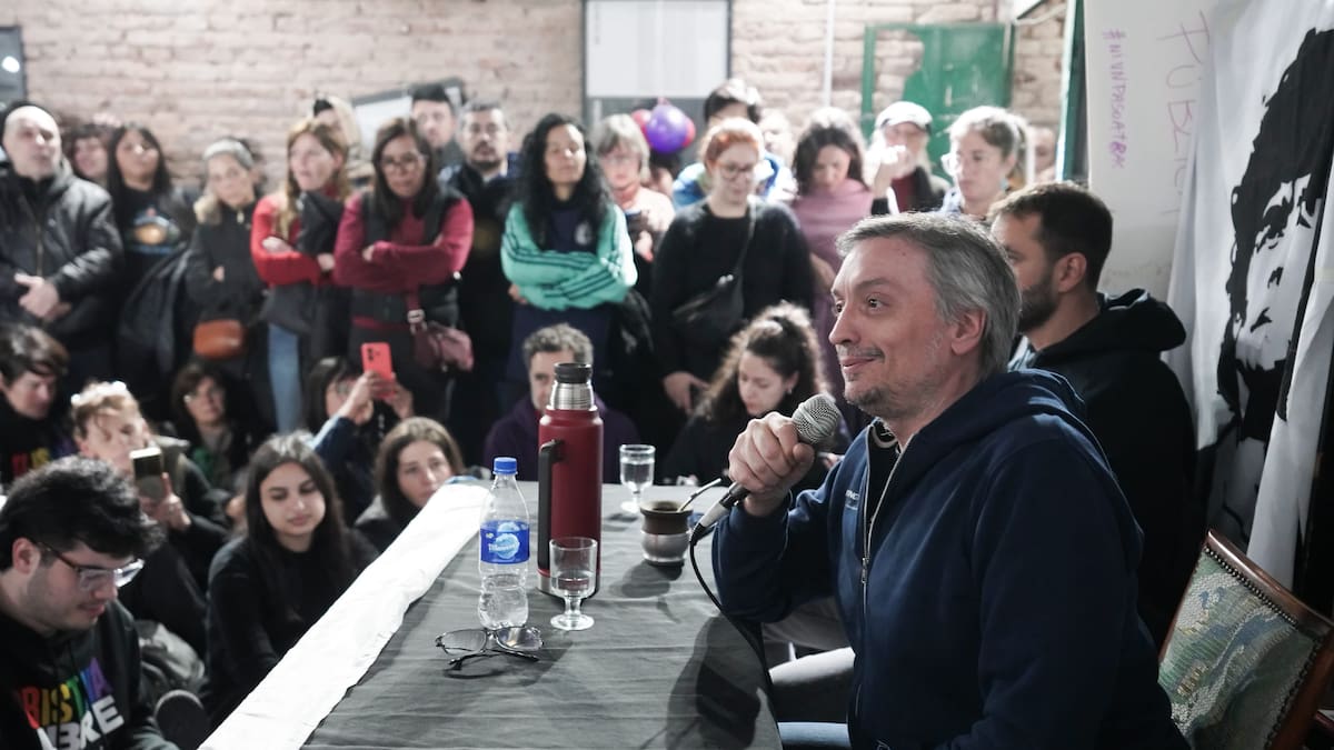 Máximo Kirchner: “Piden velar por la tranquilidad de los mercados ¿y quién vela por la tranquilidad de las familias argentinas?”