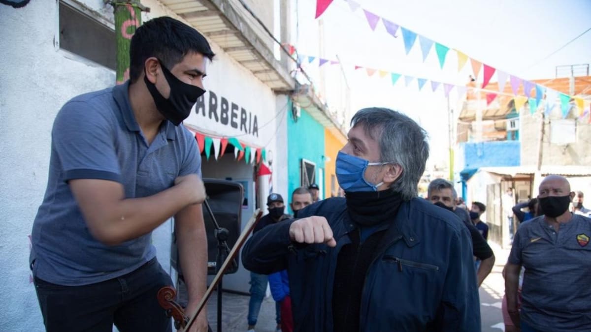 Máximo Kirchner en Lomas de Zamora