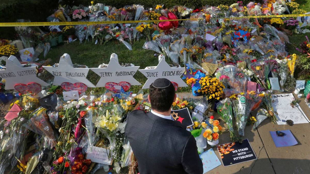 Mayor ataque antisemita de la historia de EEUU. Foto: Reuters