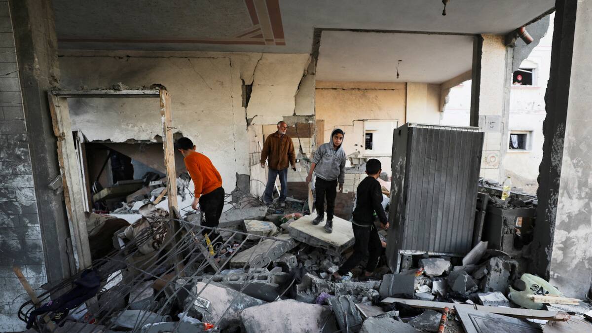 Mediadores buscan el alto al fuego entre Hamás e Israel. Foto: Reuters.