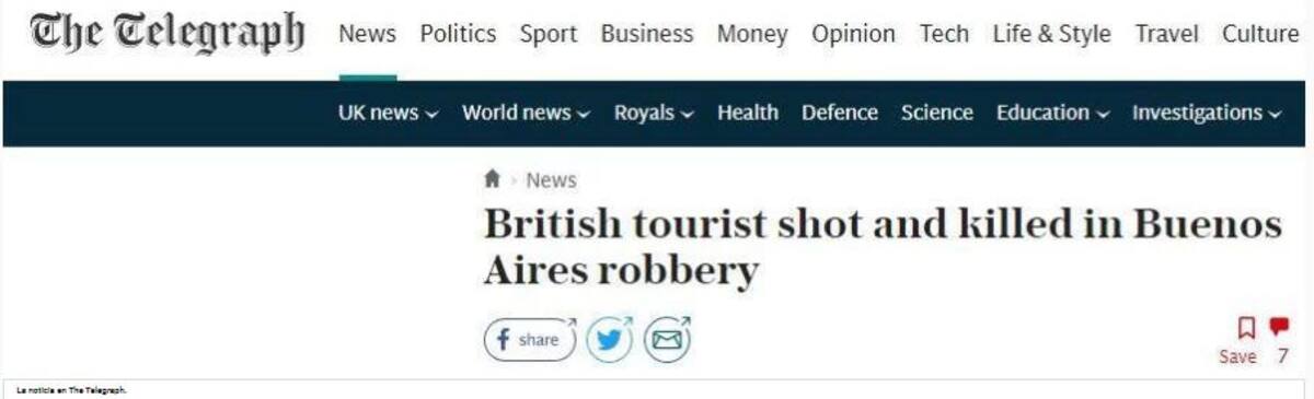 Medios internacionales sobre ataque de motochorros en el Faena