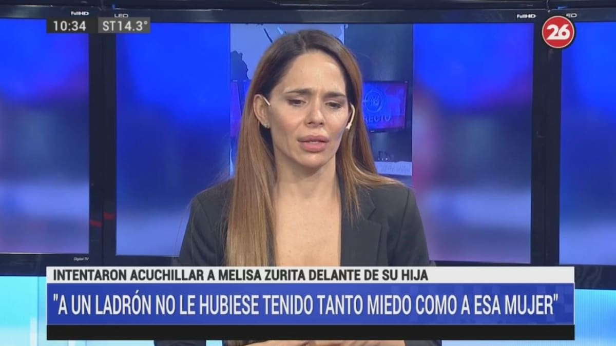 Melisa Zurita, relato del intento de asesinato que vivió en Canal 26