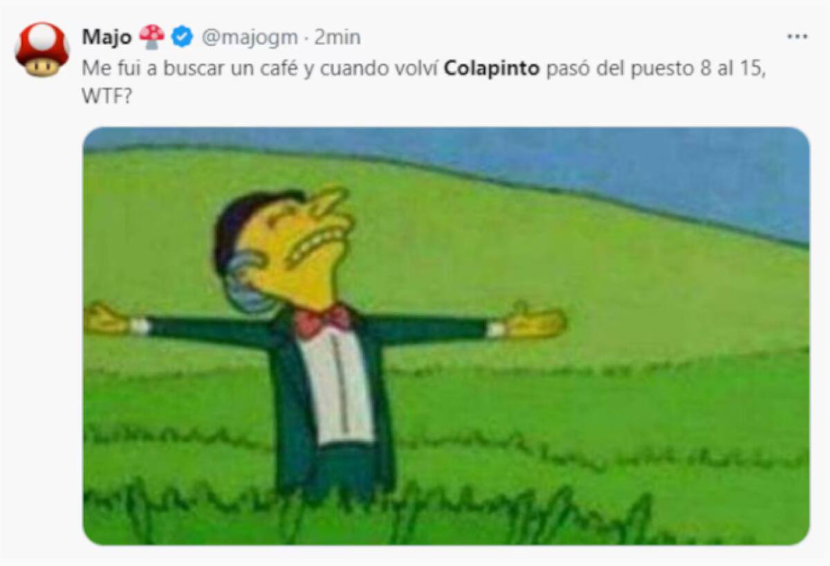 Memes de Franco Colapinto. Foto: Redes Sociales.
