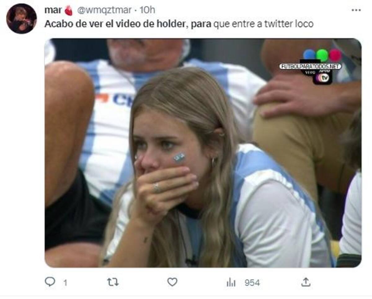 Memes por la filtración de un video sexual de Tomás Holder. Foto: Twitter.