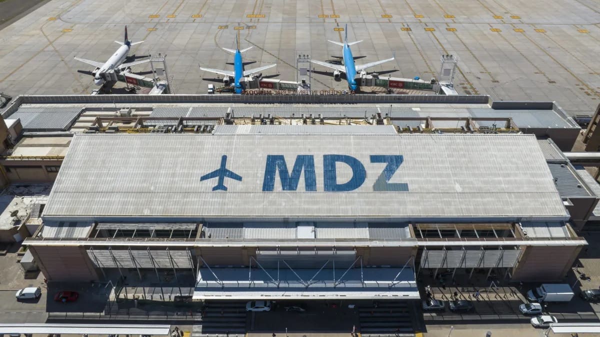 Mendoza transforma el aeropuerto Francisco Gabrielli: una inversión millonaria y el primer “tren a la puerta” del país