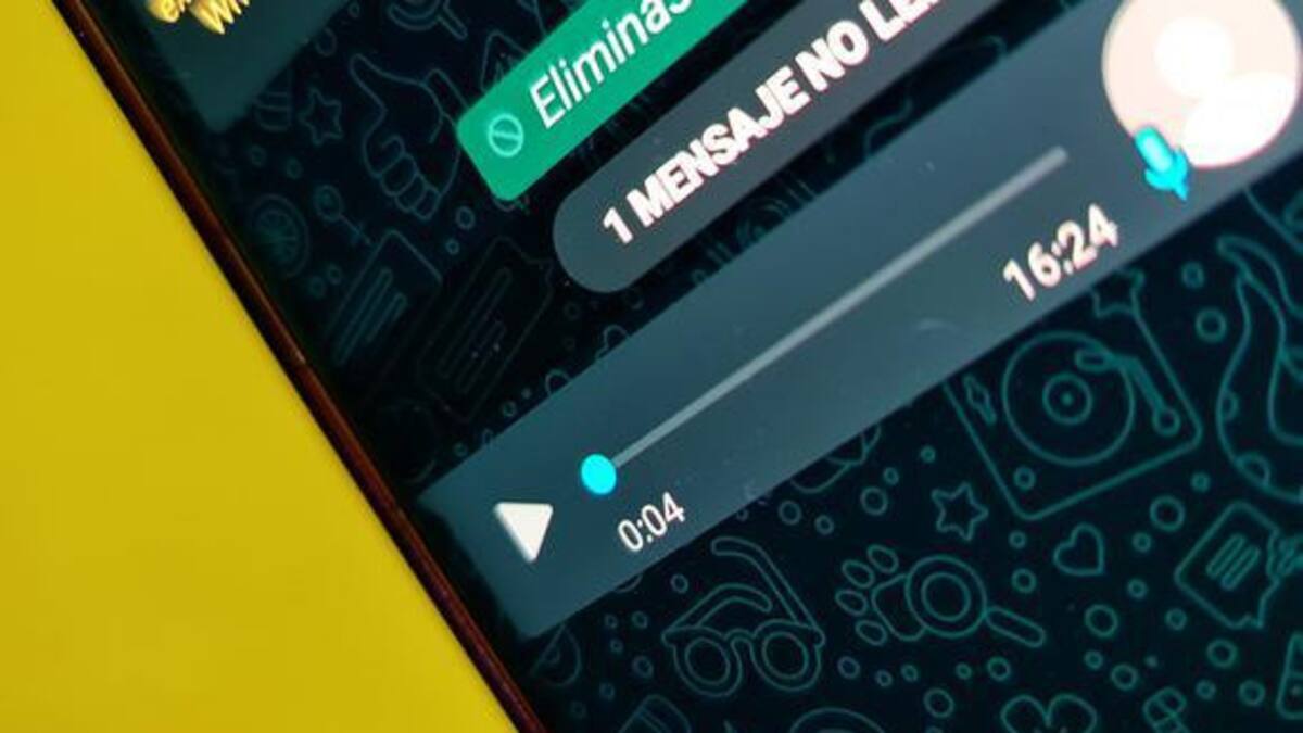 Mensaje de audio de Whatsapp