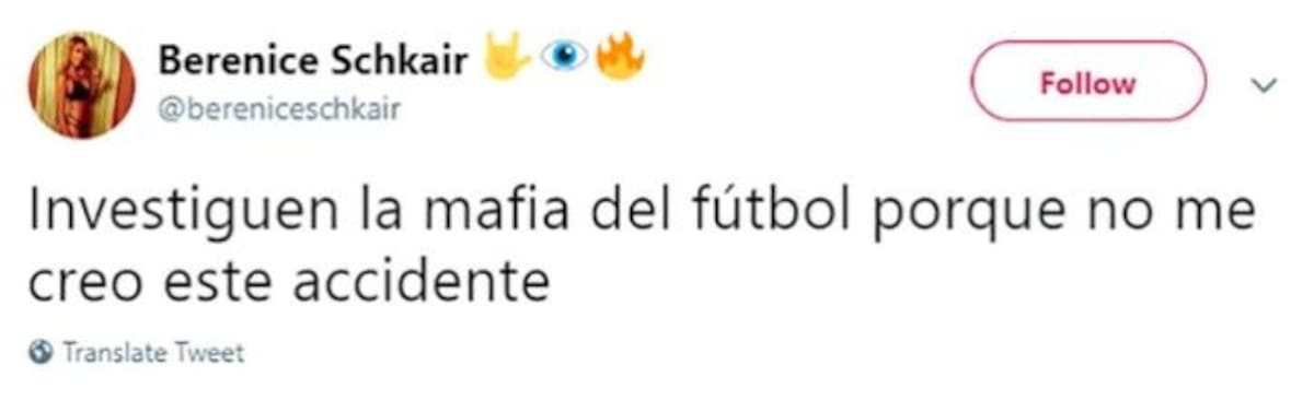 Mensaje de Berenice Schkair, ex novia de Emiliano Sala