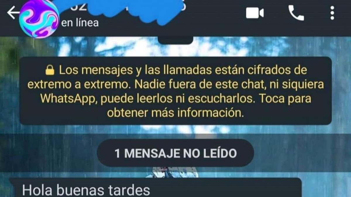 Mensaje viral chat de mamis.