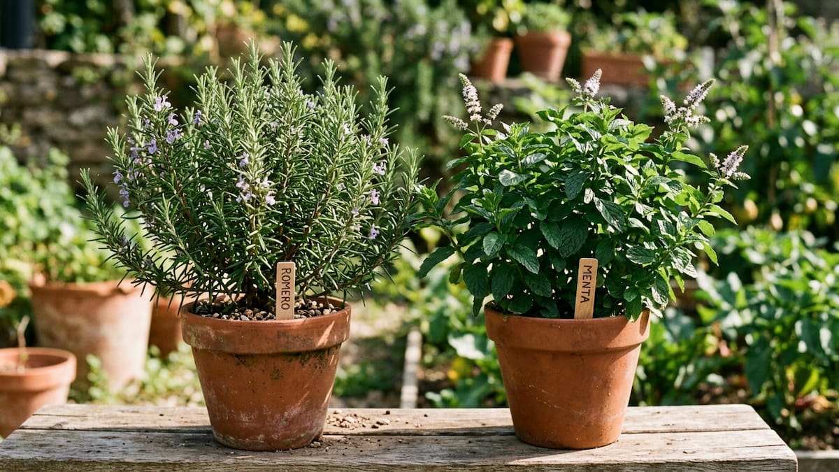 Los jardineros no dudan ni por asomo: “Nunca plantes romero y menta juntos, sus necesidades son prácticamente opuestas”