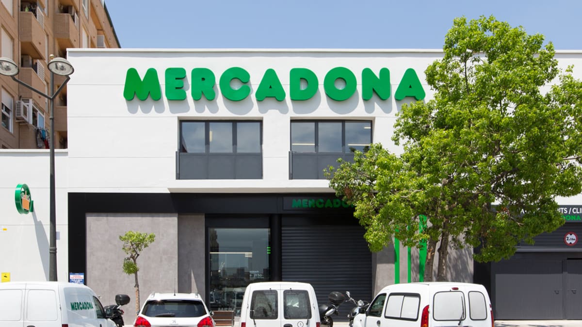 Fachada del supermercado Mercadona
