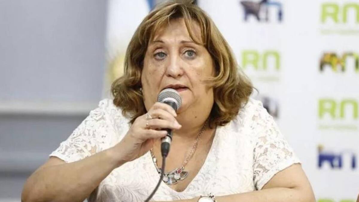 Mercedes Jara Tracchia, ex ministra de Educación de Río Negro. Foto: NA.