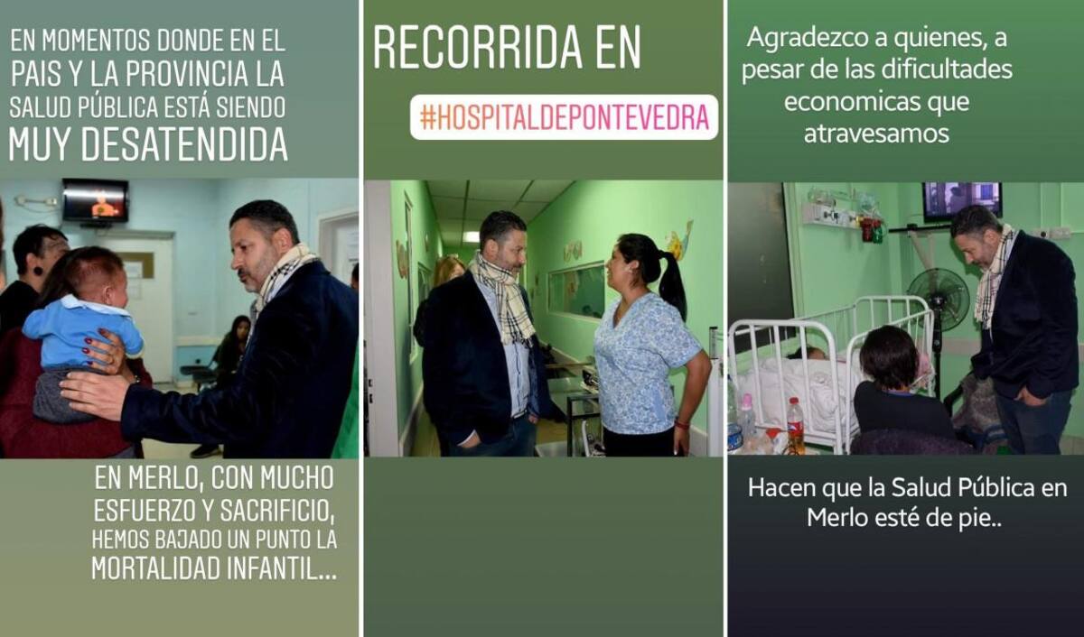 Merlo hospital de Pontevedra, Gustavo Menéndez