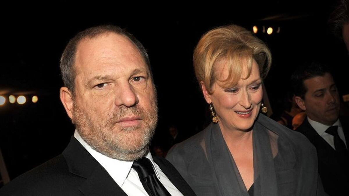 Meryl Streep y Harvey Weinstein