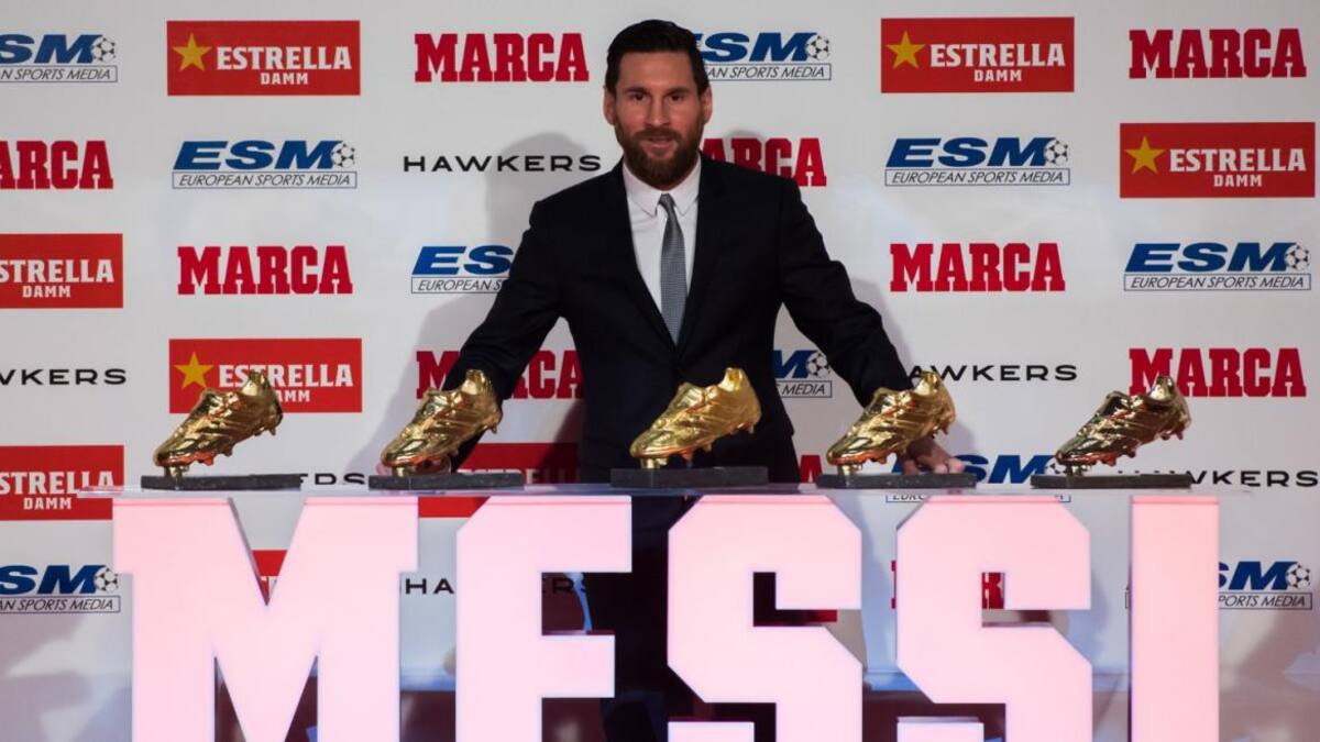 MESSI BOTA DE ORO