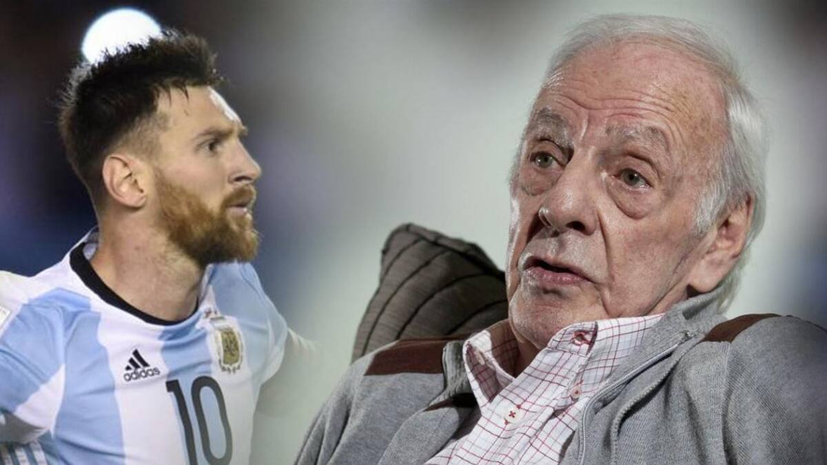 Messi y Menotti